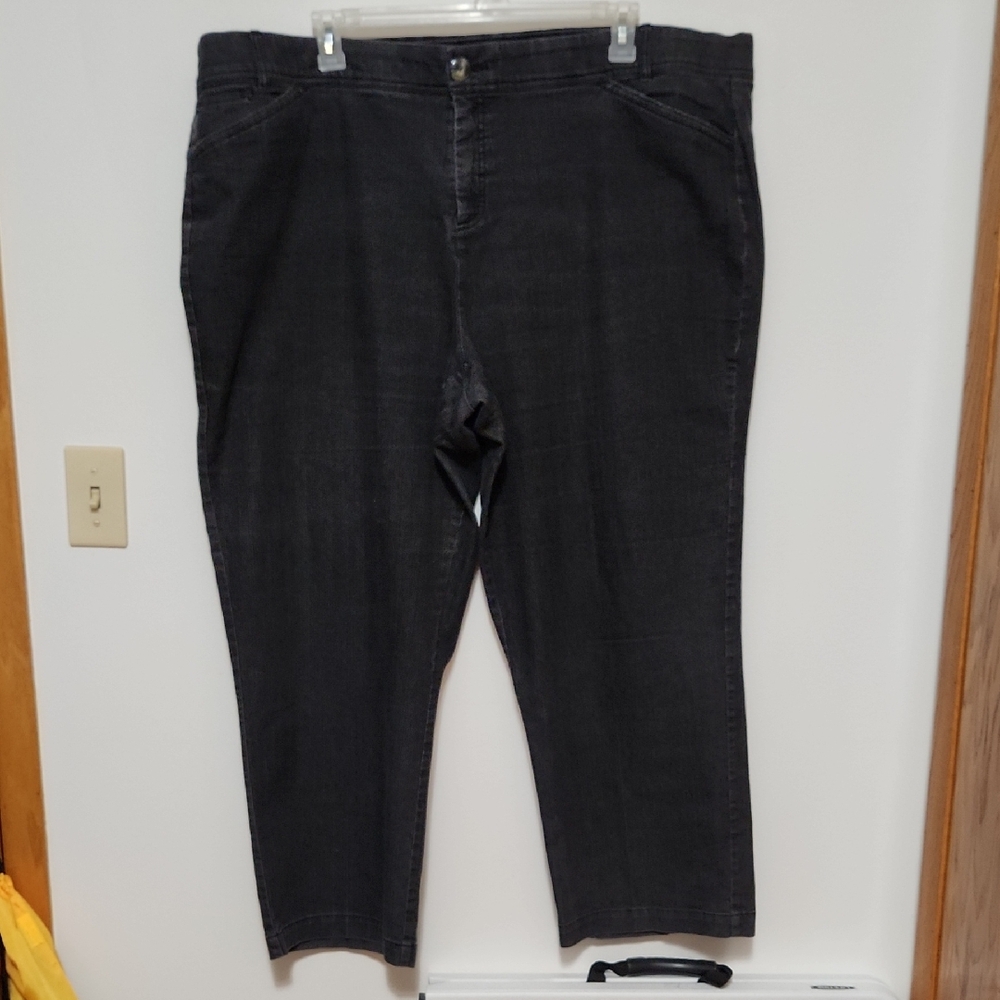 Black Denim Trousers